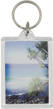 Load image into Gallery viewer, Tropical Beach Key Chain
