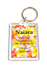 Load image into Gallery viewer, Key Chain - Frangipani