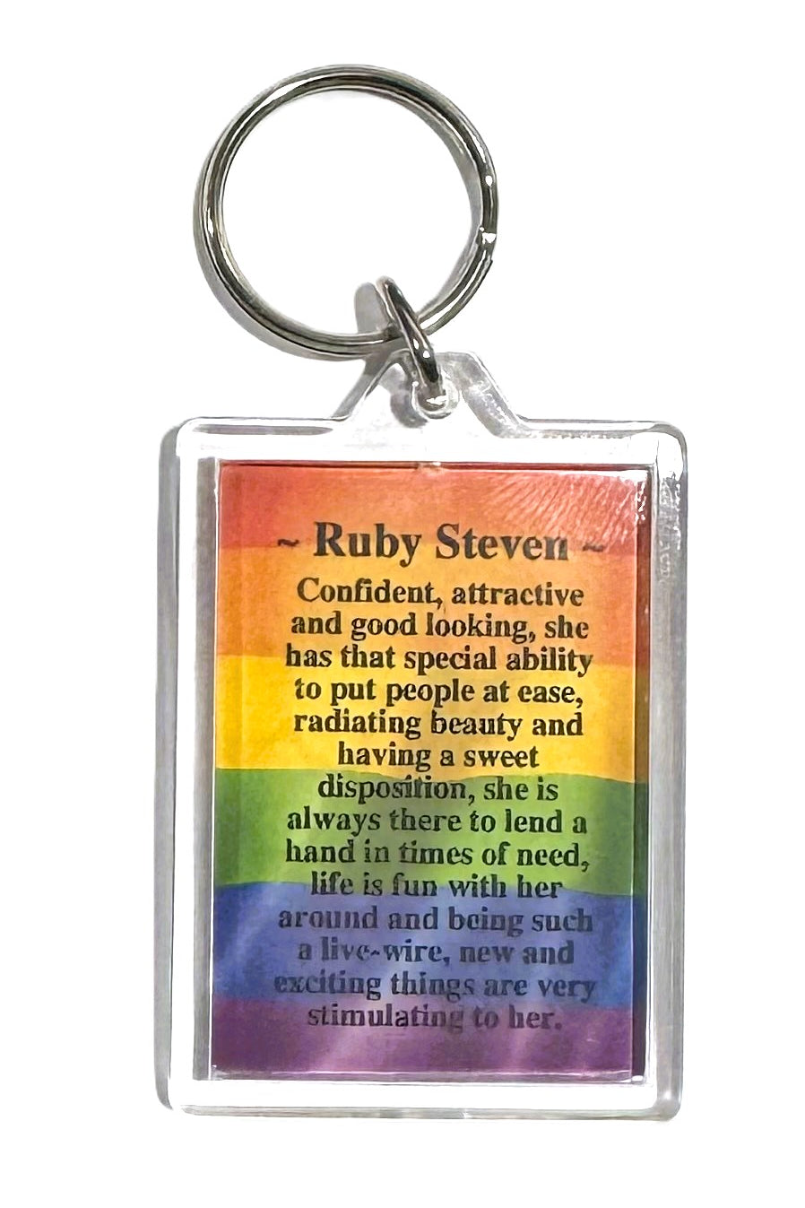 Key Chain - Rainbow