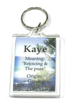 Load image into Gallery viewer, Key Chain - Tropical Beach