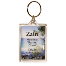 Load image into Gallery viewer, Key Chain - Tropical Beach