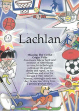 Load image into Gallery viewer, A4 laminated named plaque (Sports)