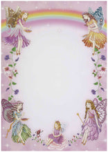 Load image into Gallery viewer, A4 laminated named plaque (Fairies)