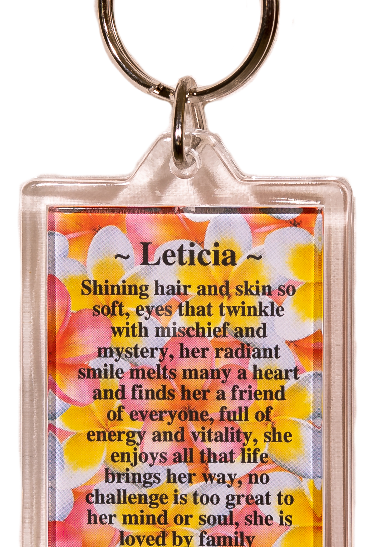 Key Chain - Frangipani